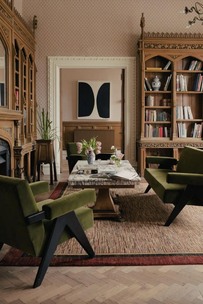 Sustainable Bauhaus Dining Retreat