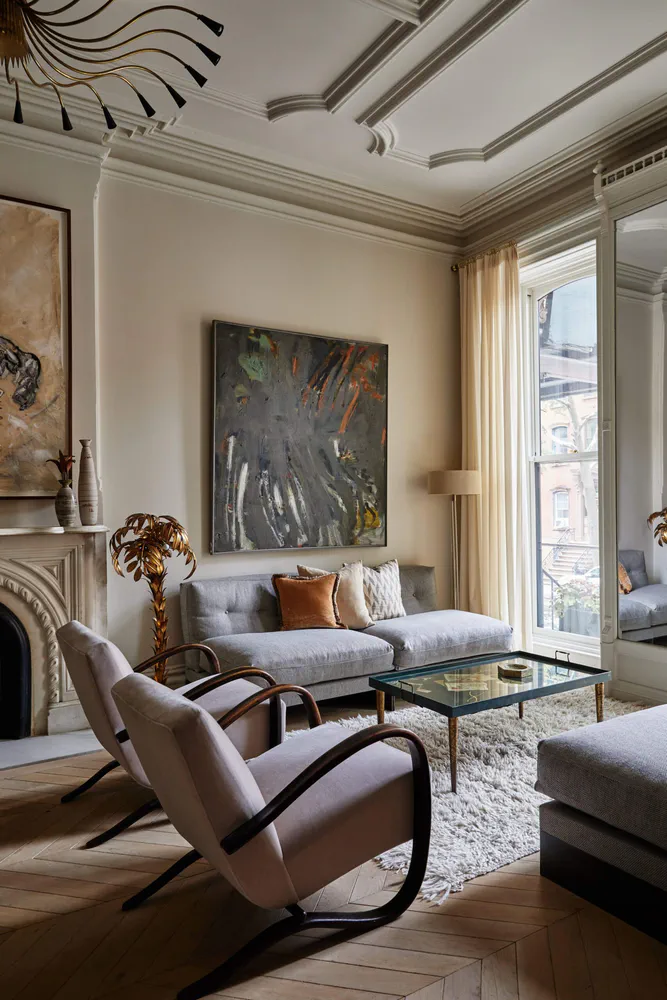 Modern Living Room Design for a Luxury Yacht Broker