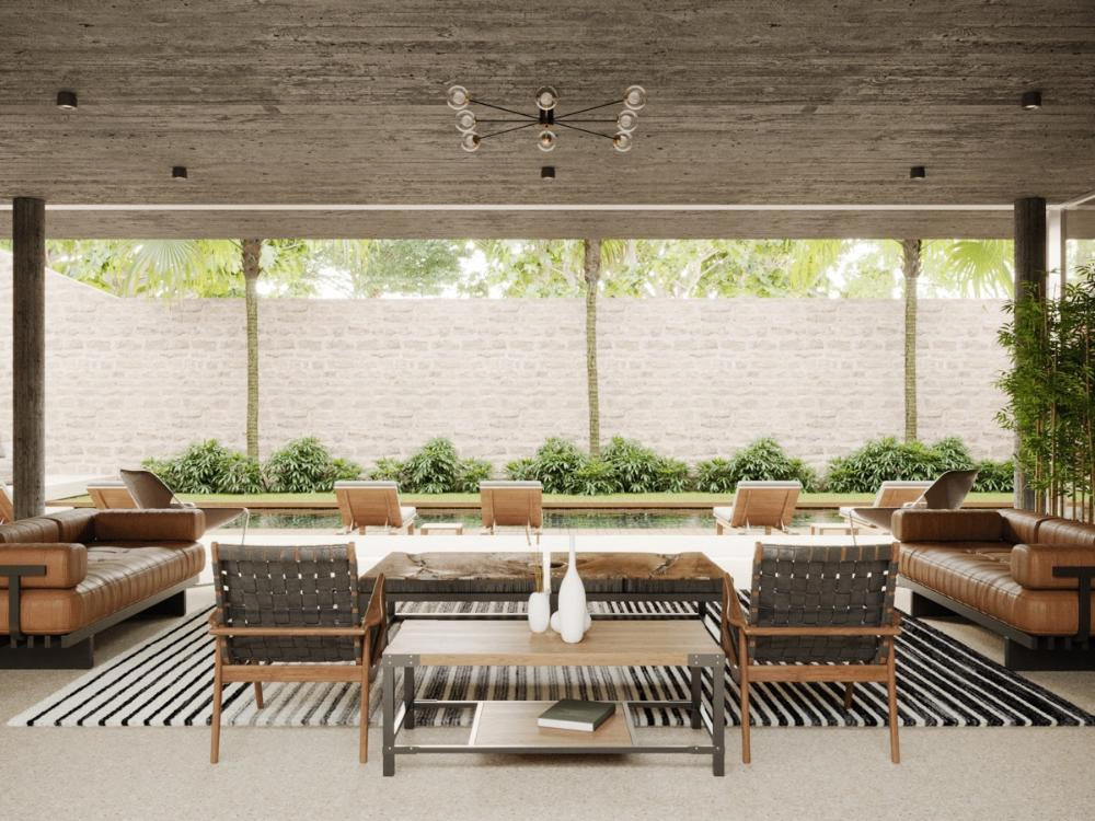 Modern Sustainable Living Room Design