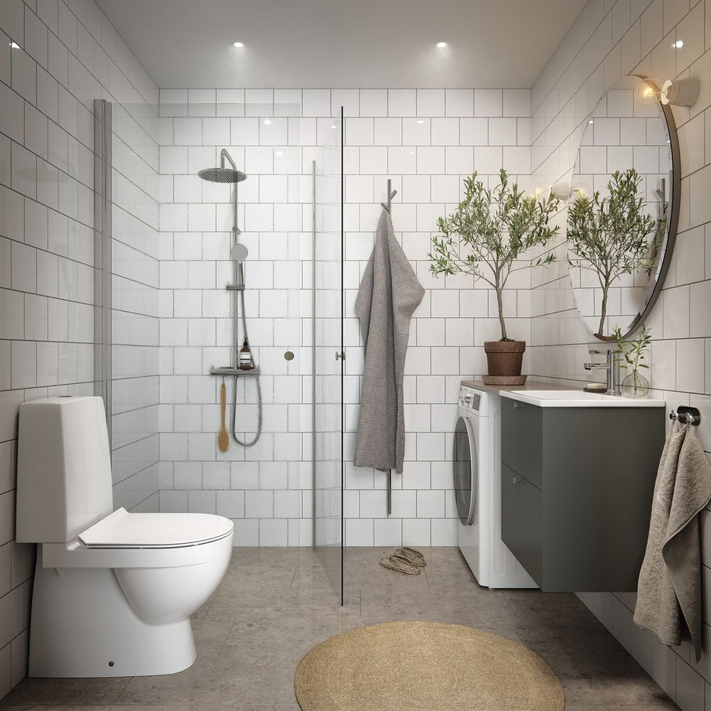 Contemporary Mediterranean Bathroom Design: Maximizing Space and Functionality