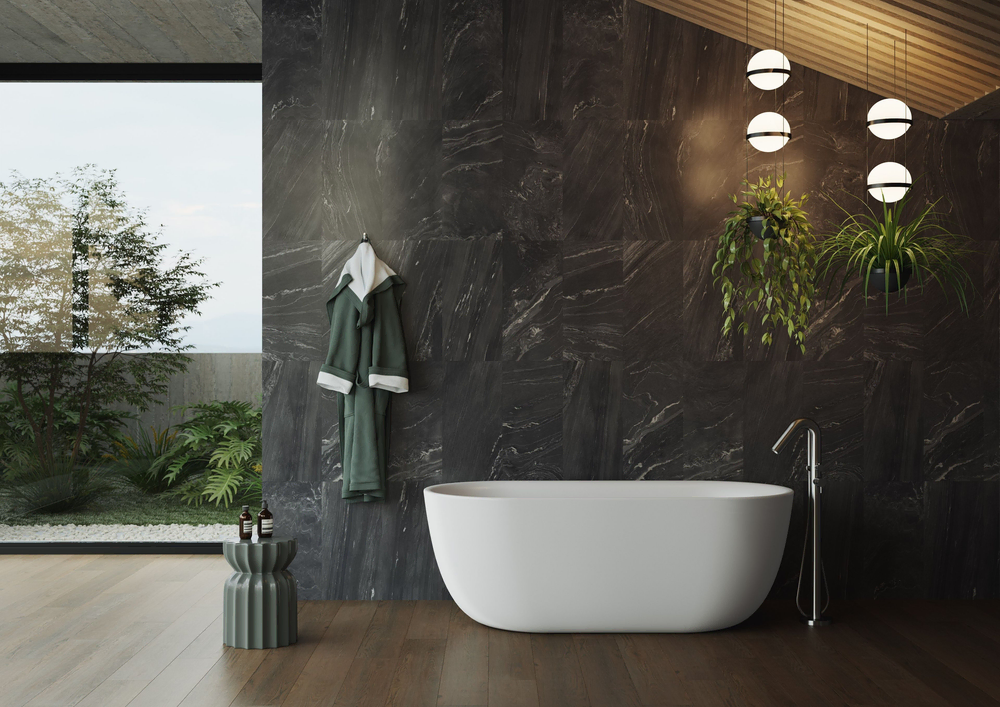Modern Coastal Hampton Style Bathroom Design