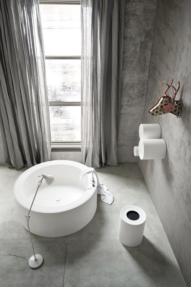 Modern Minimalist Bathroom Design for Aging in Place