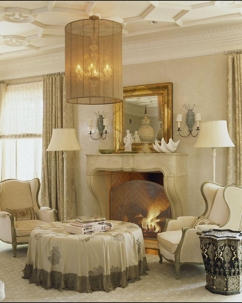 Sustainable Art Deco Revival Living Room for a Venture Capitalist