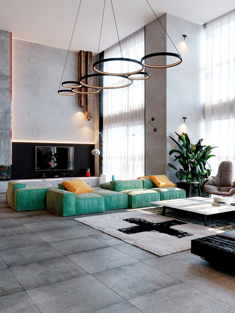 Modern Minimalist Living Room