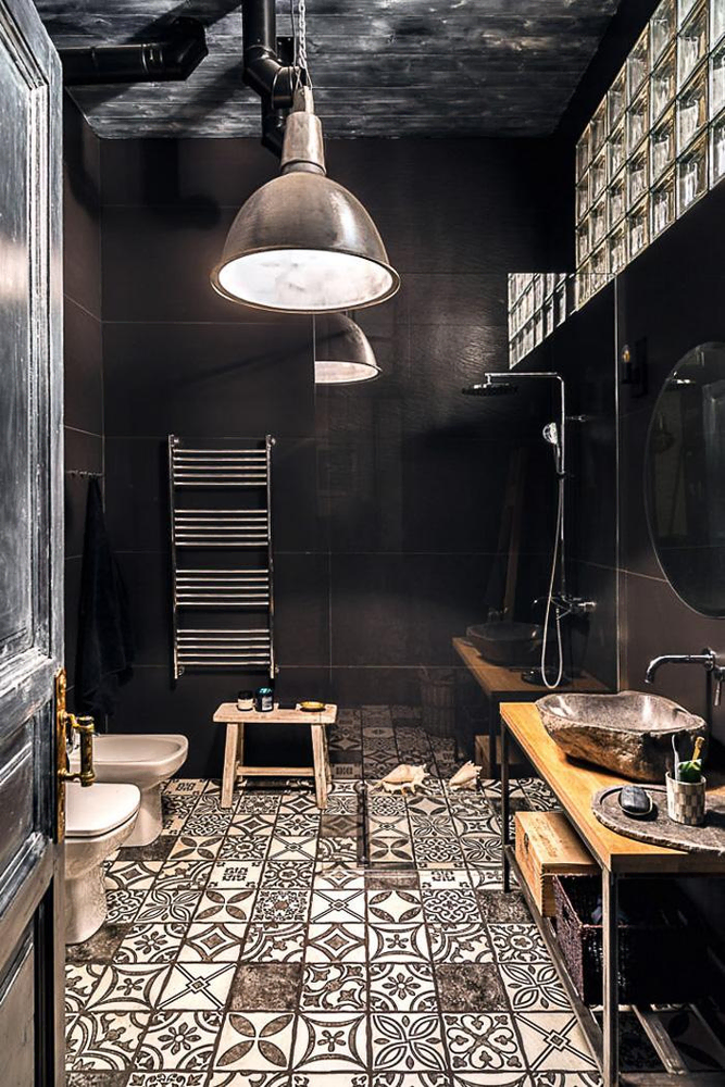 Elegant Tropical Modern Bathroom Makeover