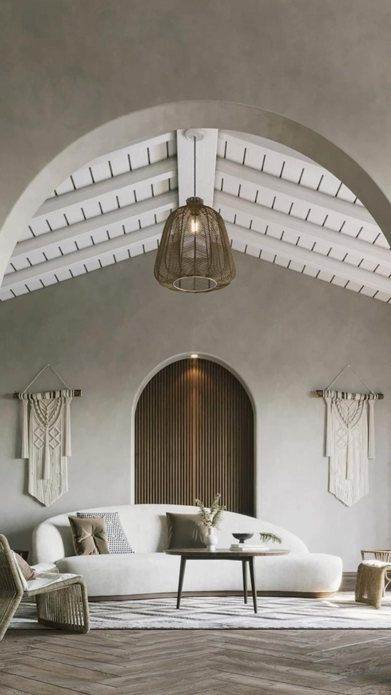 Elegant Mediterranean Living Room