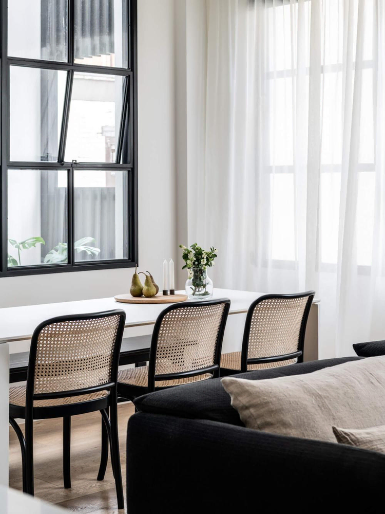 Modern Minimalist Zen Living Room for a Michelin-starred Chef