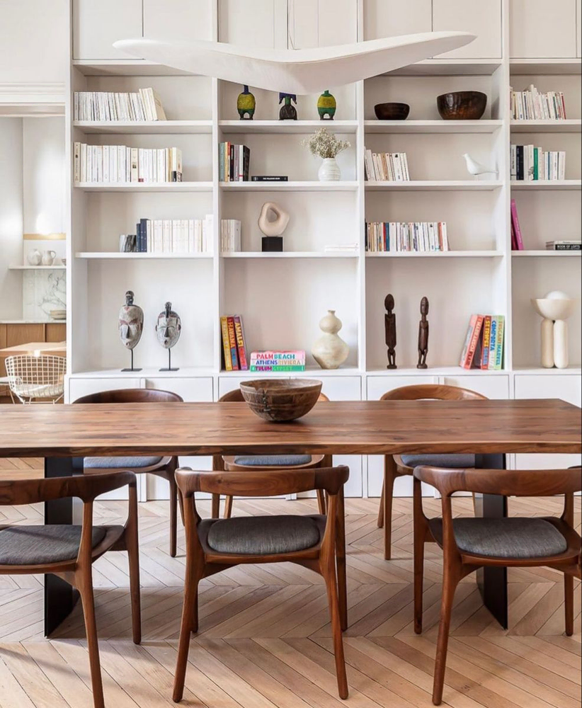 Scandinavian Boho Dining Haven