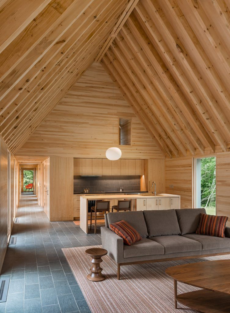 Rustic Minimalist Living Room