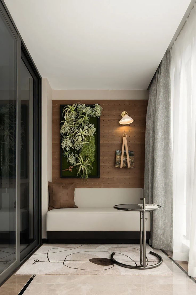 Modern Eco-Friendly Living Room Design for a Venture Capitalist