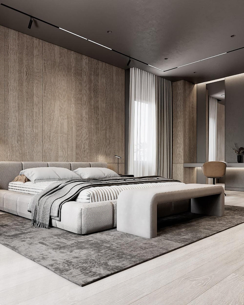 Luxurious Minimalist Bedroom Design