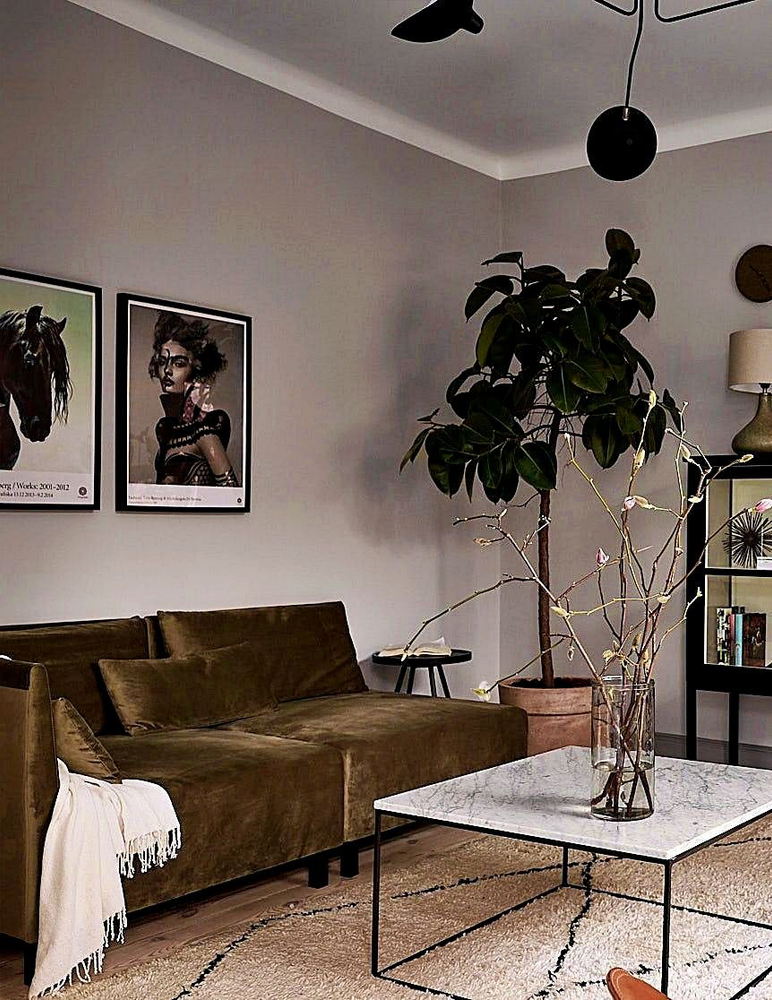 Modern Industrial Living Space