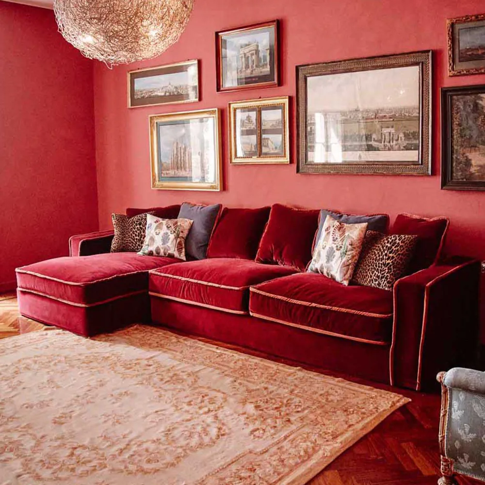 Modern Tropical Living Room Design for a Luxury Duplex in a Repurposed Industrial Building