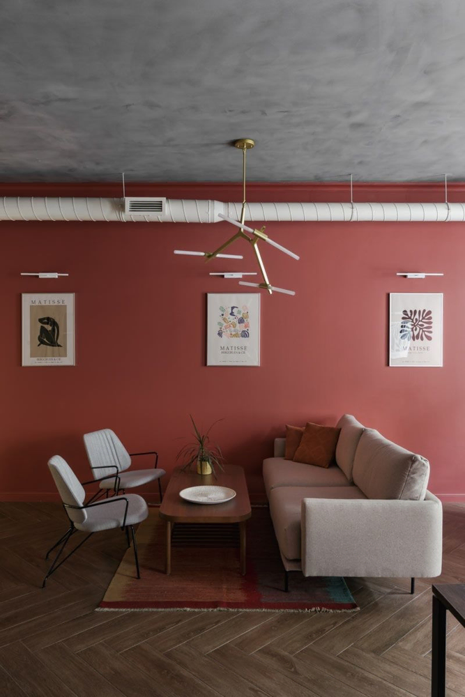 Stylish Parisian Living Room