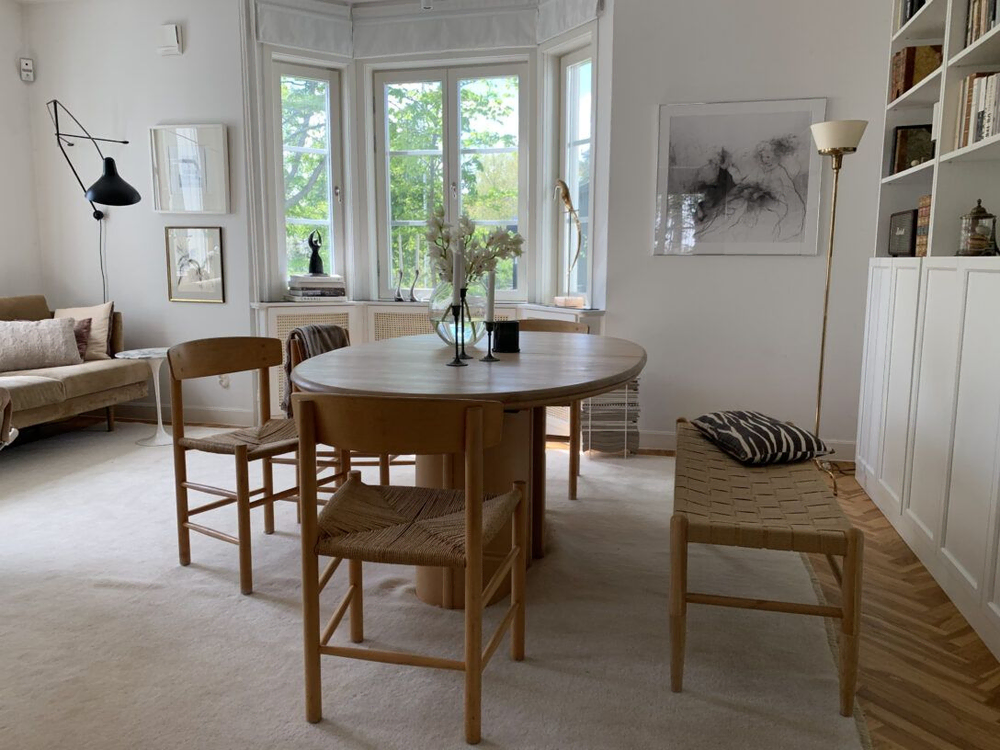 Elegant Bauhaus Dining Room Retreat