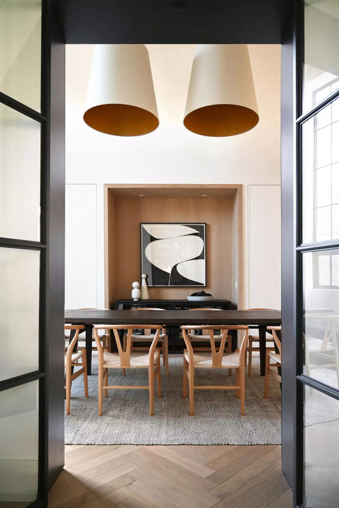 Modern Minimalist Zen Living Room for a Michelin-starred Chef