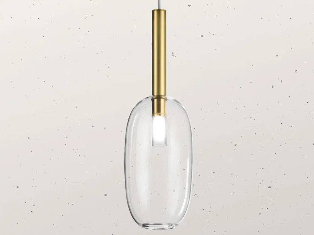 Brass Pendant Lamp ALCHIMIA 277.05