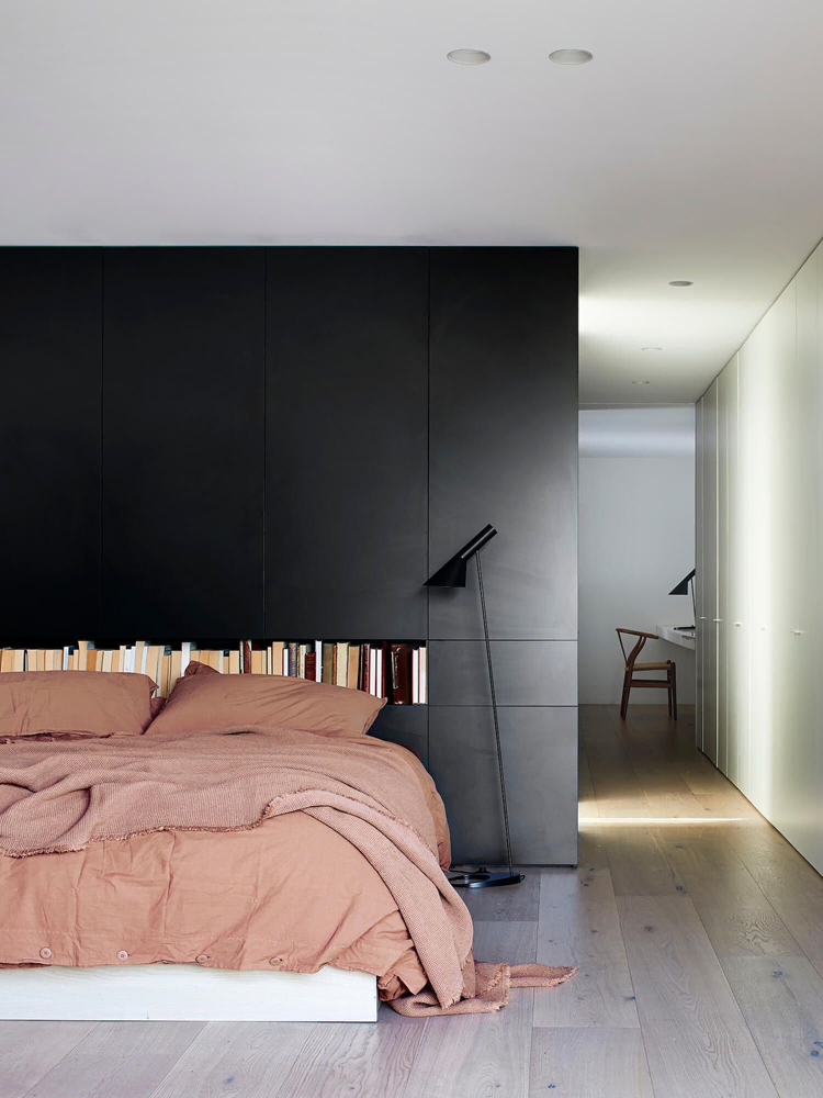 Modern Bedroom with Hydroponic Garden