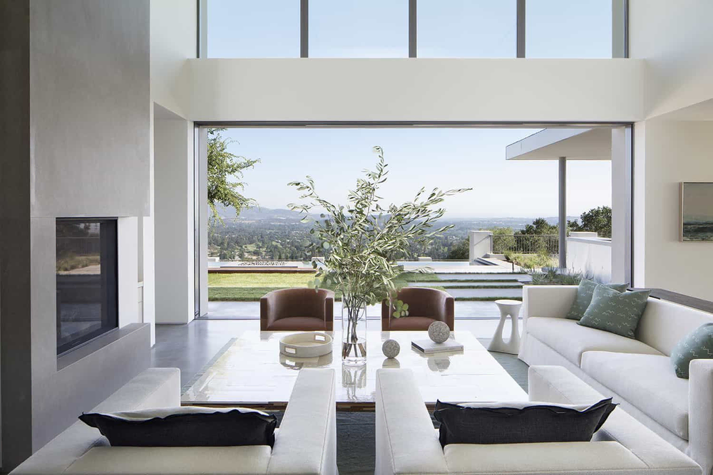 Serene Wabi-sabi Living Room Design