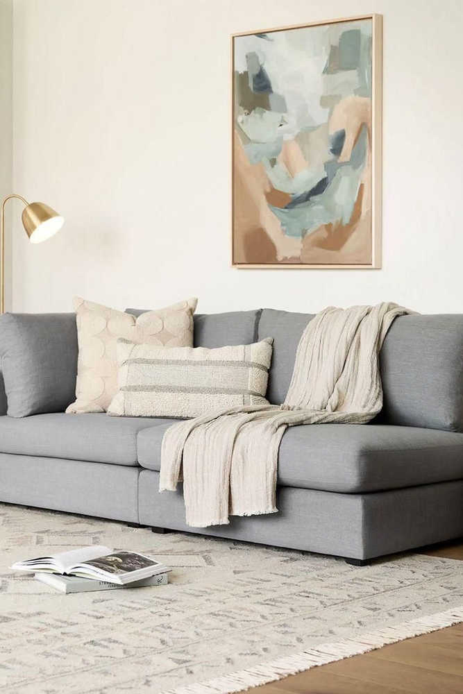 Rustic Comfort: Modern Family Living Space