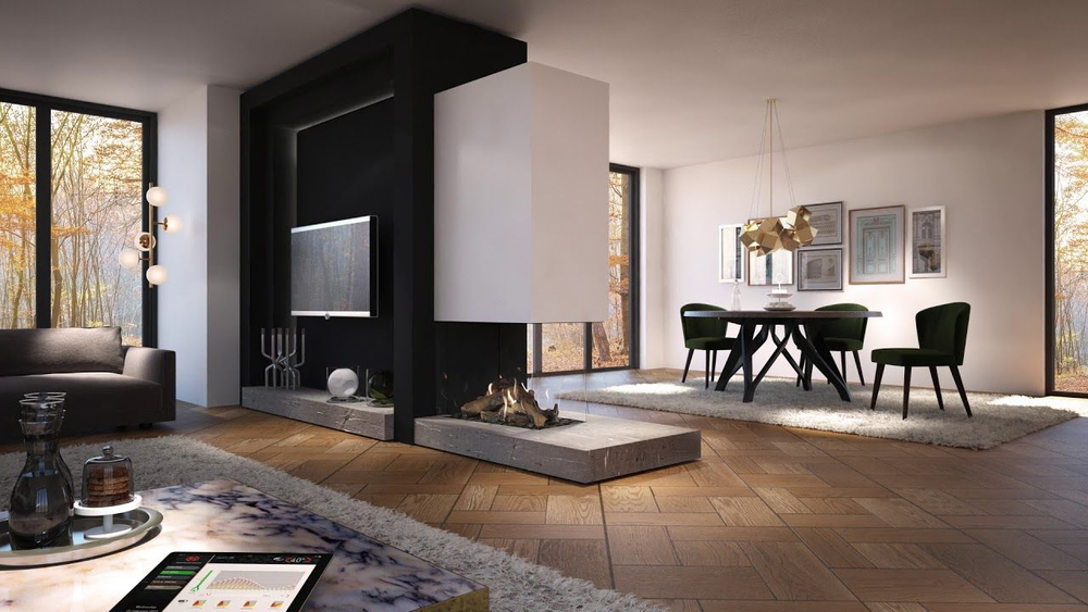 Modern Industrial Family Loft