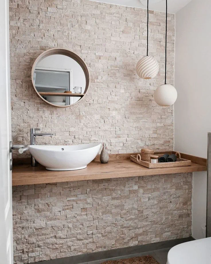 Modern Chic Country Retreat Bathroom