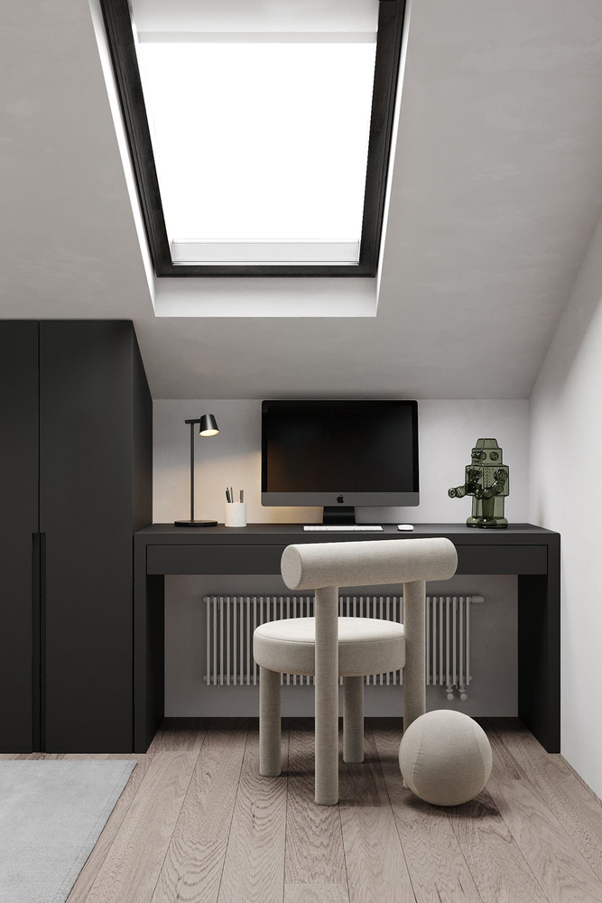 Modern Minimalist Living Room for a Cultural Influencer