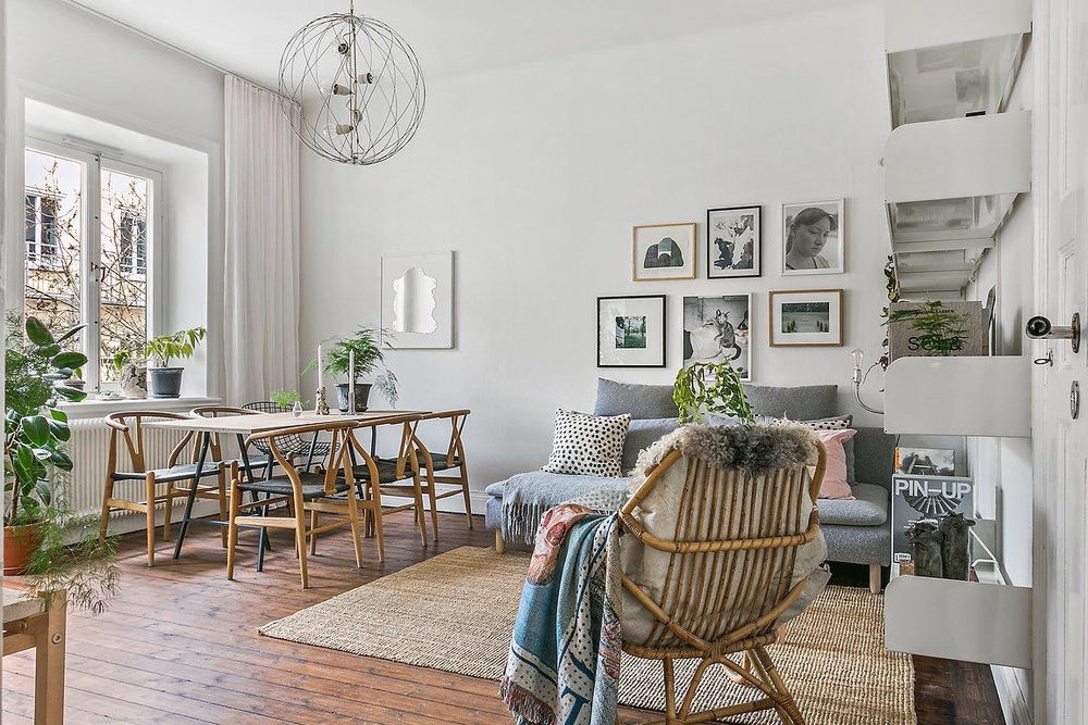 Modern Urban Loft Living Room