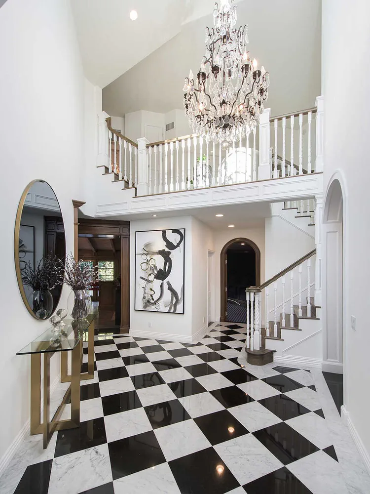 Luxurious Modern Eclectic Foyer