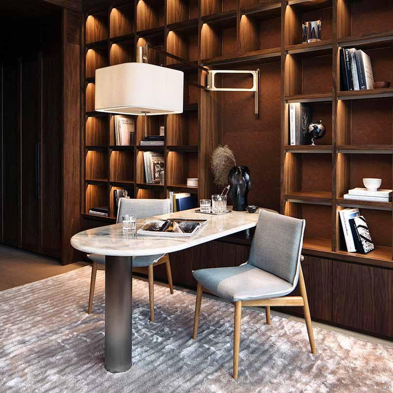 Brutalist Modern Living Room Design