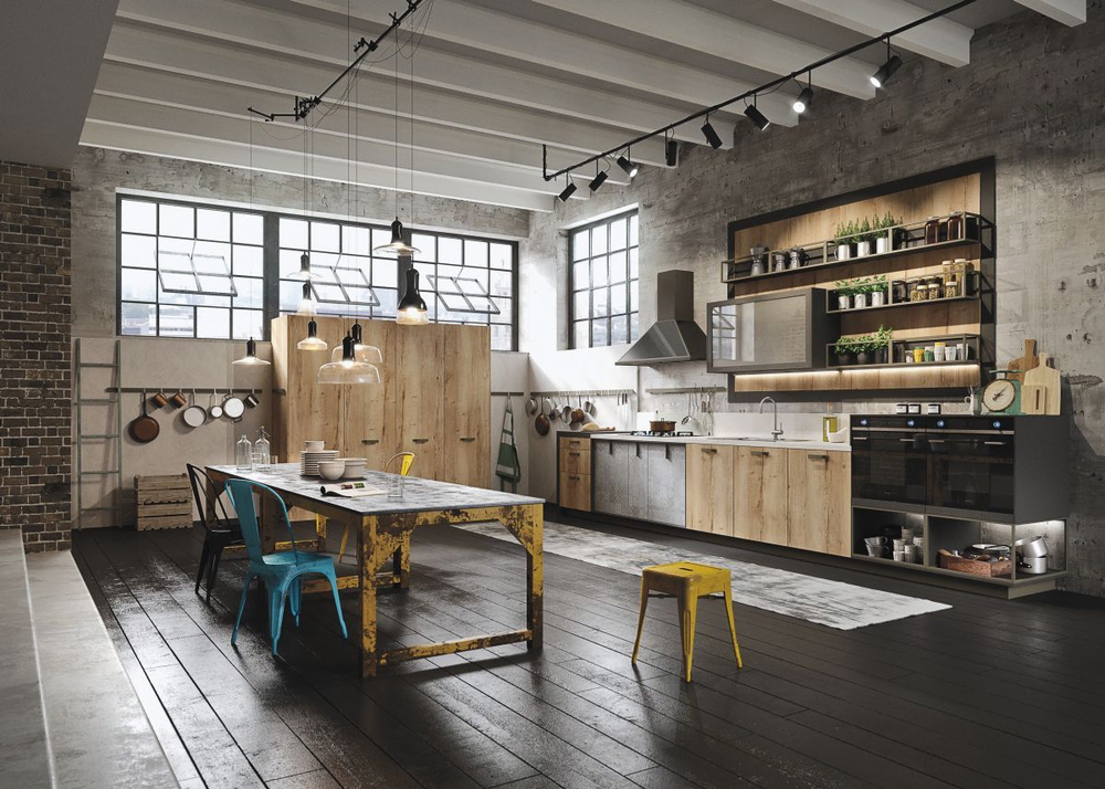 Industrial Kitchen Design: Maximizing Storage in a Minimalist Design