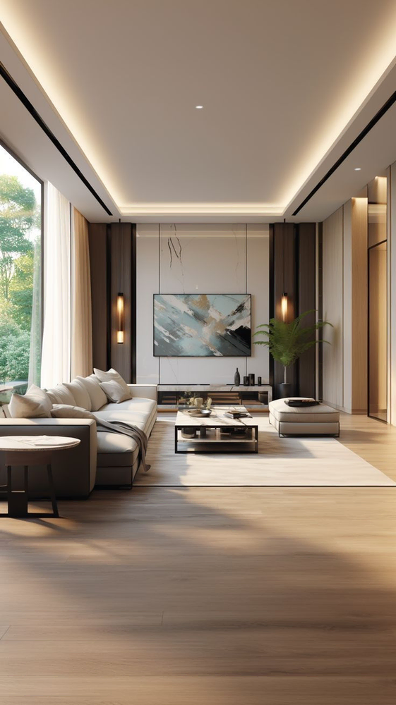 Modern Urban Living Room Design