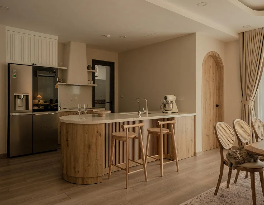Modern Industrial Oasis for Families