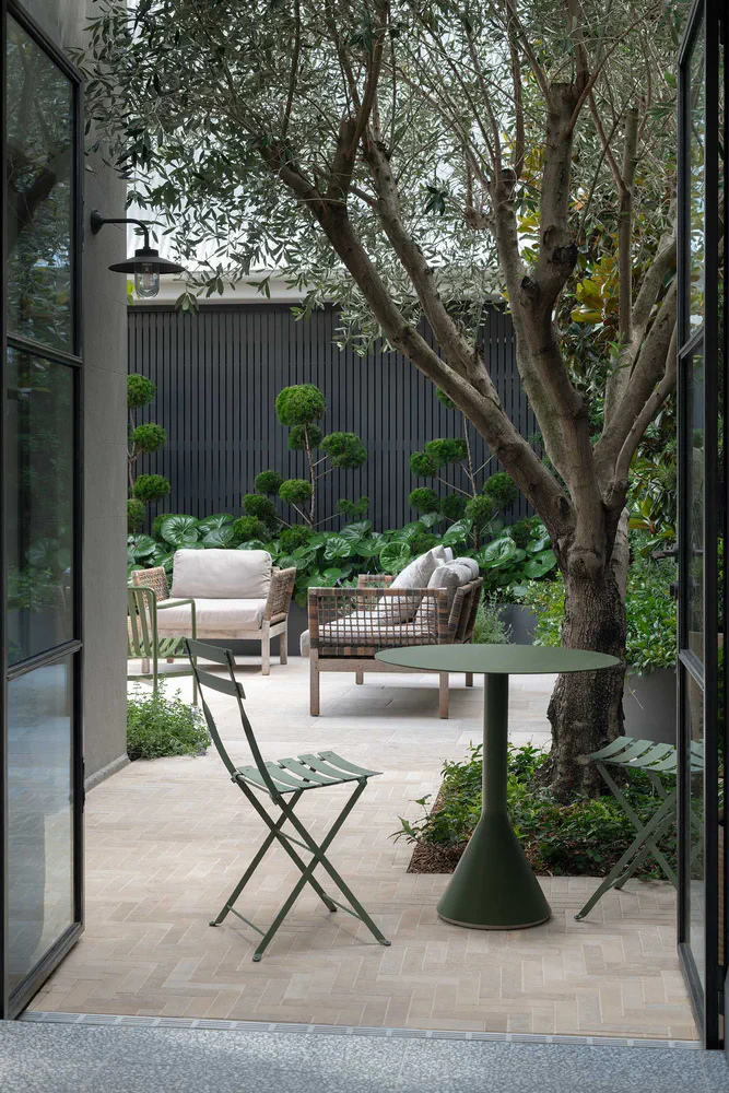 Elegant Rustic Modern Outdoor Oasis