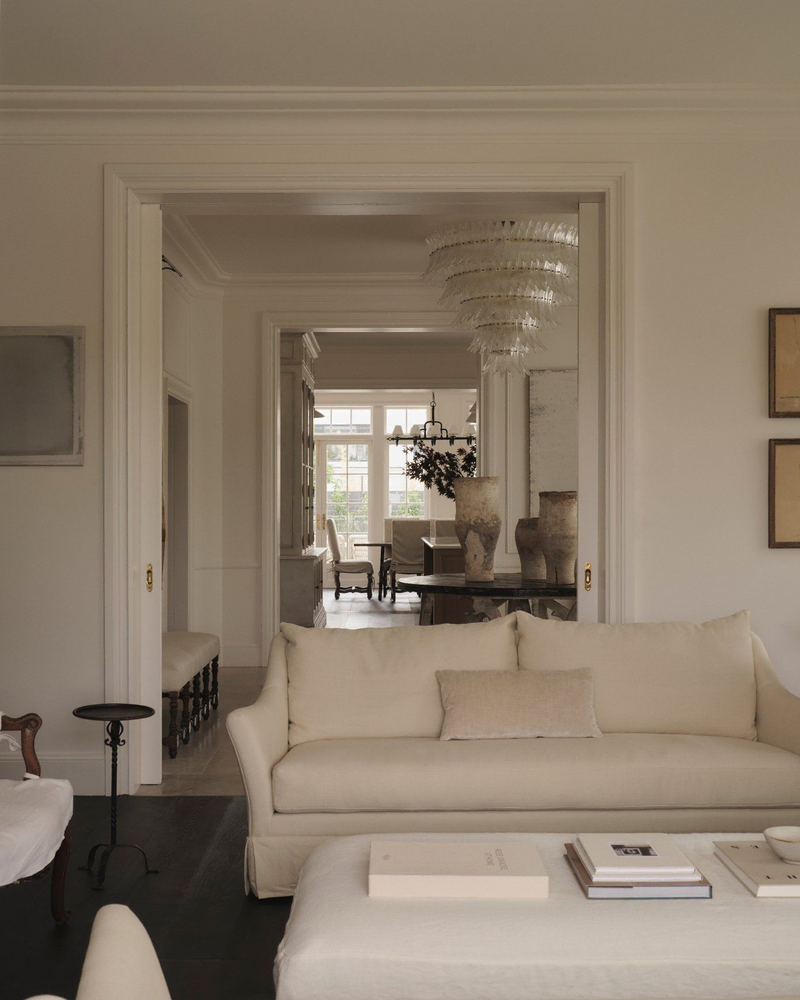 French Provincial Living Room Design: A Showcase Home for Entertaining Clients