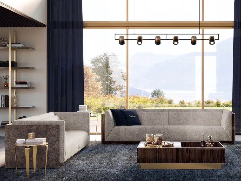 Modern Elegance Living Room