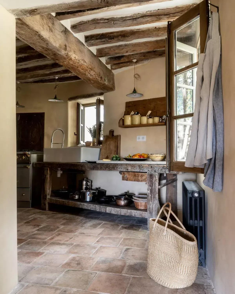 Modern Japanese-inspired Kitchen Design for Aging in Place