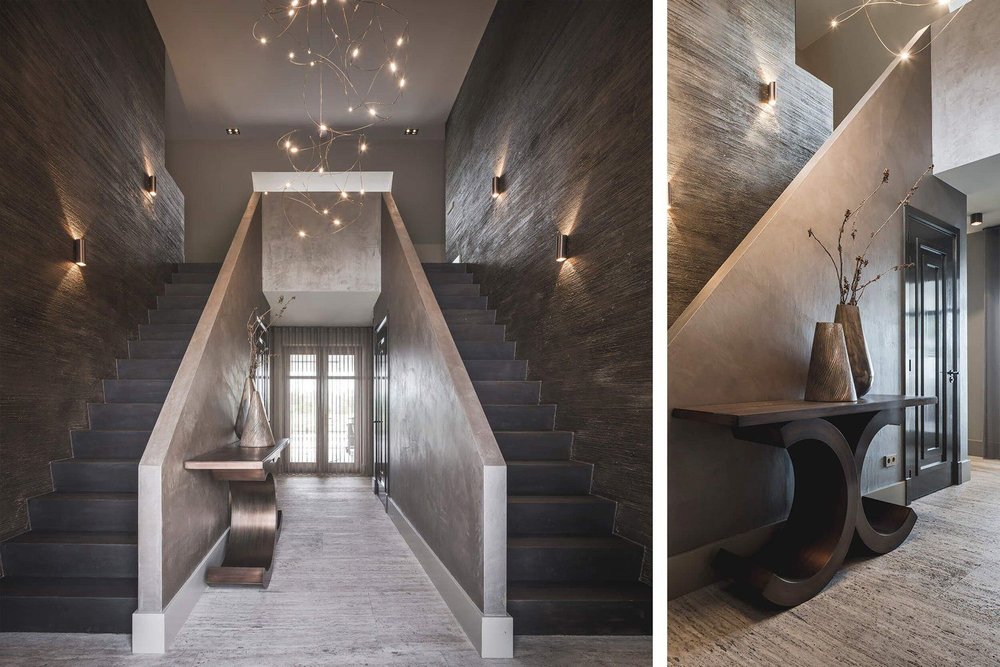 Modern Concrete Living Room Design for a Luxury Lifestyle Blogger