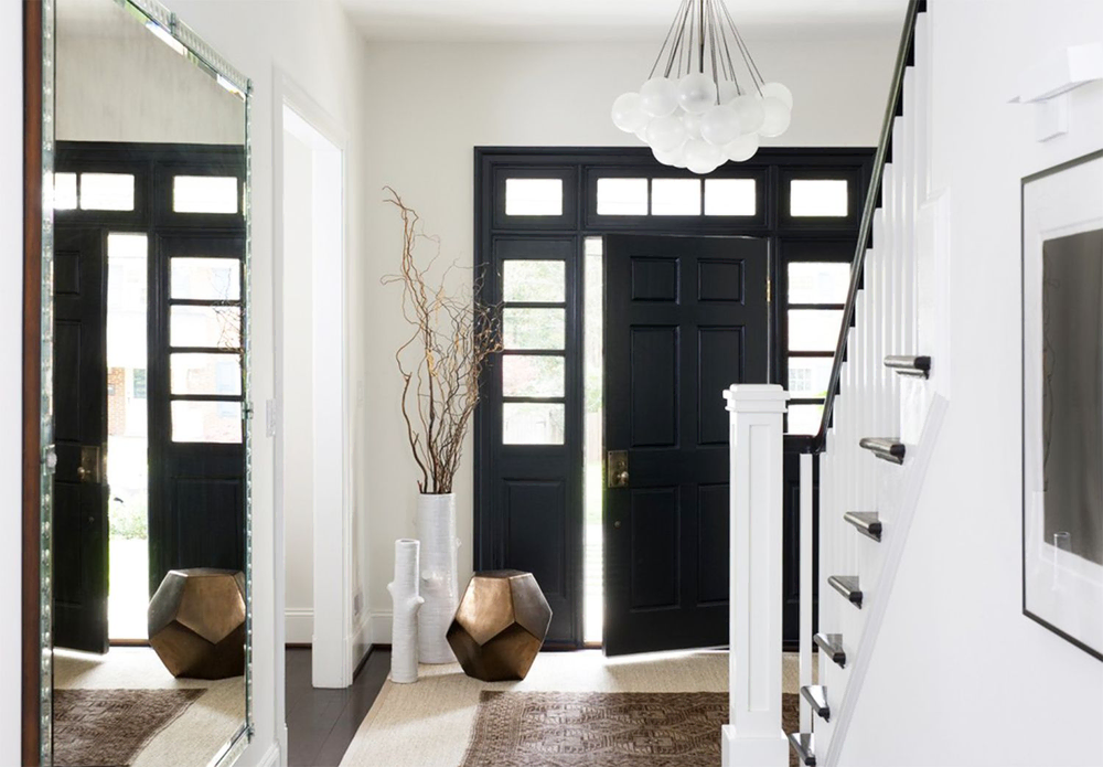 Luxurious Modern Eclectic Foyer