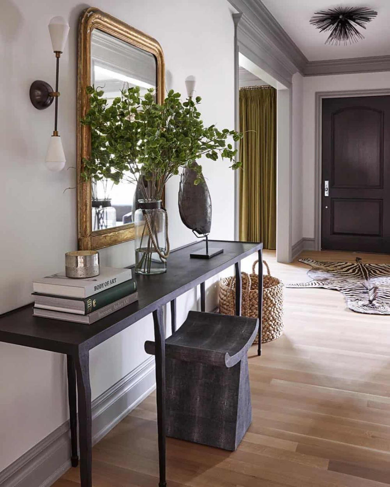 Chic Fusion Entryway Design