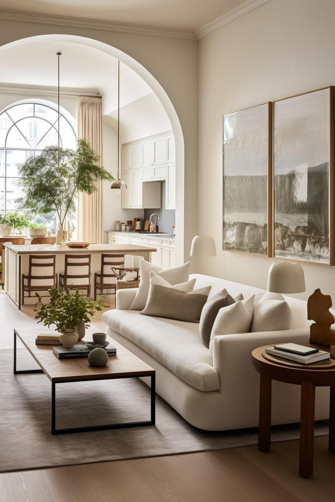 Luxurious Tropical Modern Living Room Design