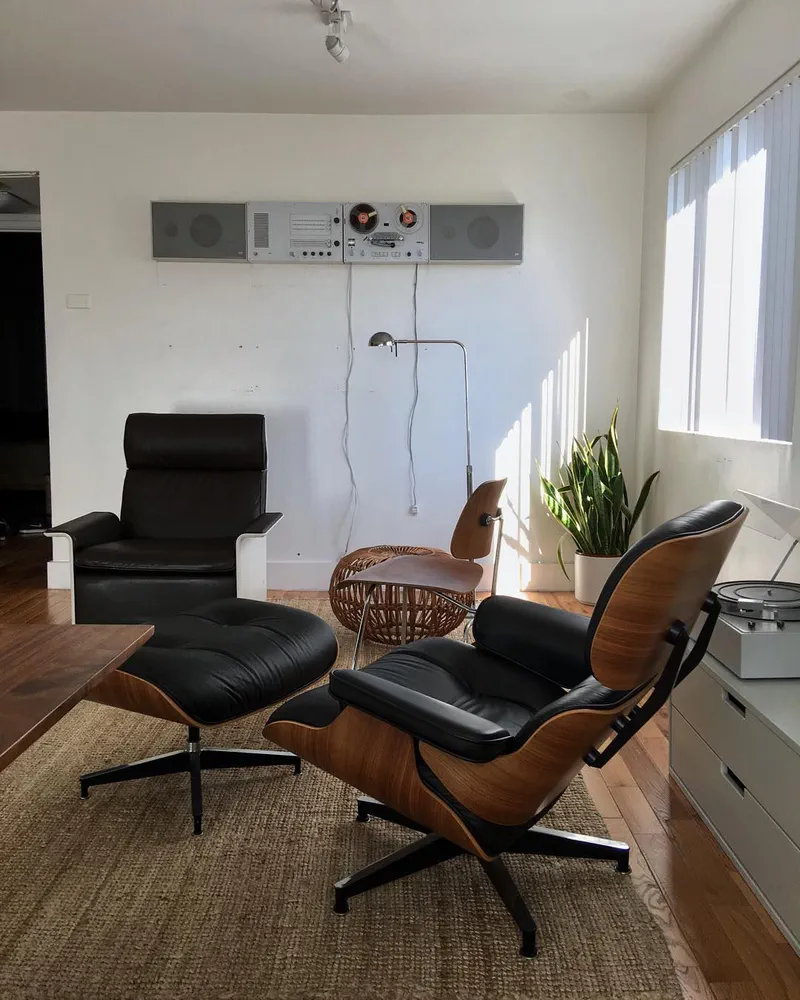 Modern Industrial Reading Hideaway