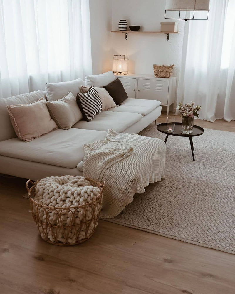 Rustic Modern Living Fusion