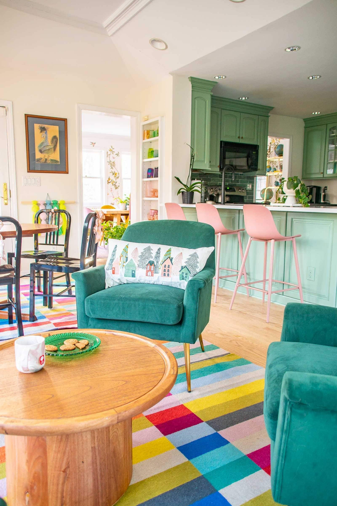 Charming Eclectic Open-Plan Retreat