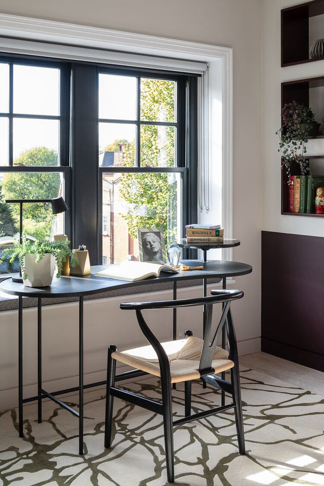 Elegant Scandinavian Home Office Design
