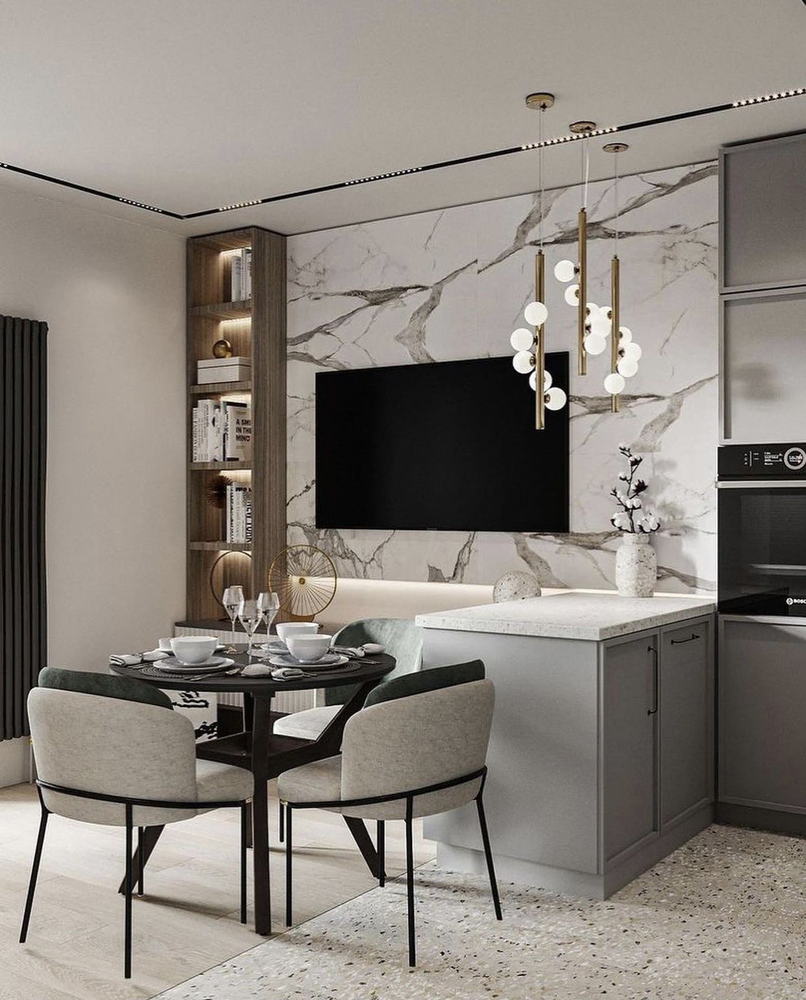 Nordic Noir Castle Interior Transformation
