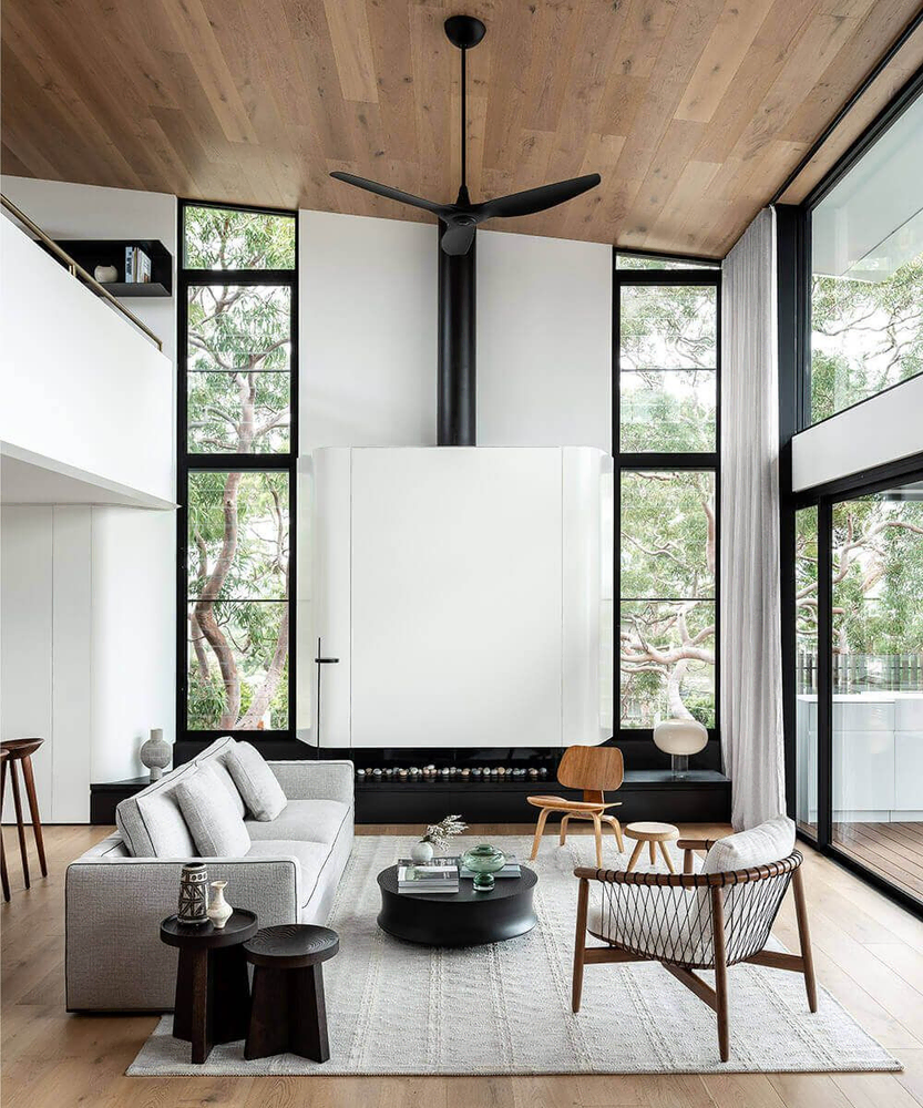Modern Brutalist Living Room Refresh
