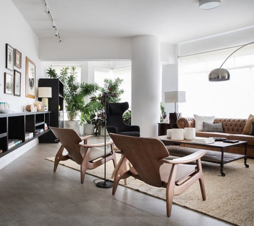 Urban Loft Chic Living Room