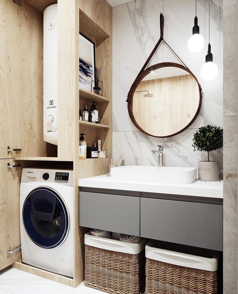 Modern Spa-like Bathroom with Sustainable Materials
