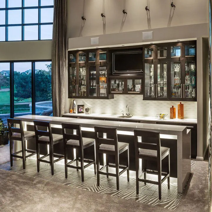 Modern Steampunk Chic Living Room Renovation